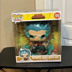 Funko Pop 10 inch Jumbo Infinite Deku with Eri Figure